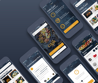 Recipe App branding graphicdesign recipeapp ui uidesign uiux