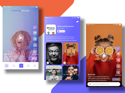 Video streaming UI app design icon illustration logo mobile mobile app mobile app design ui ux