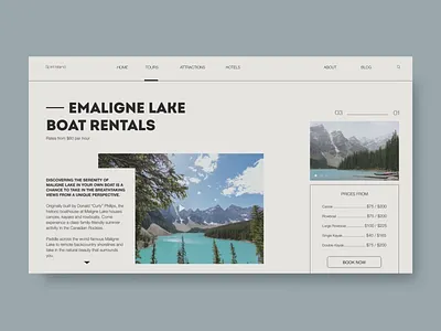 🏔 Spirit Islands Design Part 4 | Spirit Islands Design animation app design branding canada design graphic design illustration interface landing page tour tourism trip ui ui design ui ux uidesign ux uxdesign web design web development