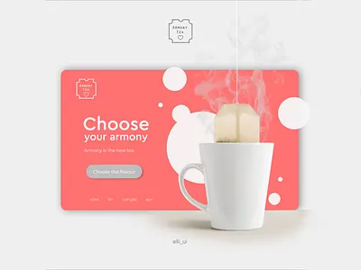 Armonytea app art design flat illustration ui ux vector web website