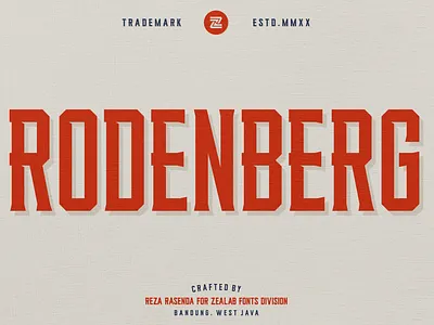 RODENBERG | FONT bold branding classic clean display fashion font font awesome font design headline identity labels letterhead letters liquor logo magazine modern type typeface