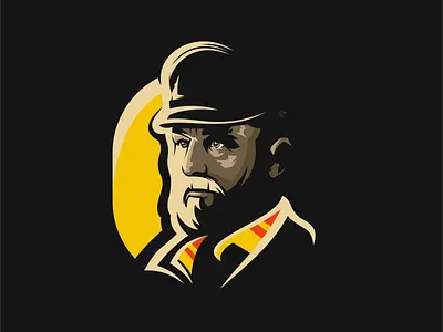 old beard illustration art beard beards branding design esport icon identity illustration logo man mark old man tshirt vector