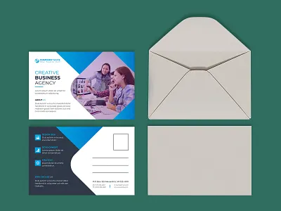 Creative Business Agency Postcard agency design agency postcard brand design brand identity business agency postcord corporate identity corporate postcard creative creative postcard data analysis postcard data analysis postcard digital marketing postcard handout help guide human resource marketing marketing agency multipurpose postcard photoshop postcard design