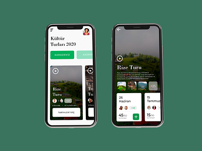 Culture Tours App app culture design figma mobile tours travel typography ui