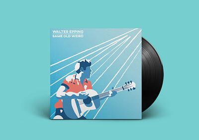 Walter Epping - Same Old World - Album cover illustration album album cover album cover design art artwork cover design cover illustration design drawing graphic design graphicdesign illustration illustrator sketch