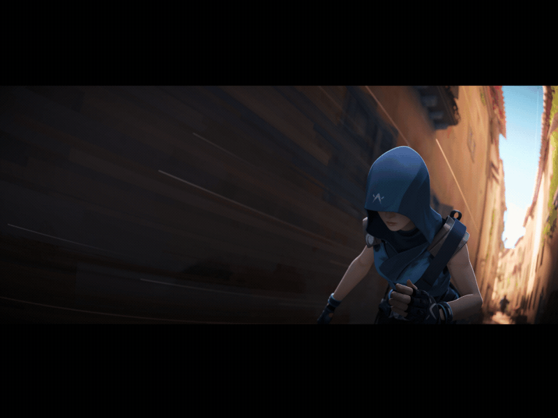 Valorant // Duelists Cinematic // Jett breakdown 3d animation art direction cg gif