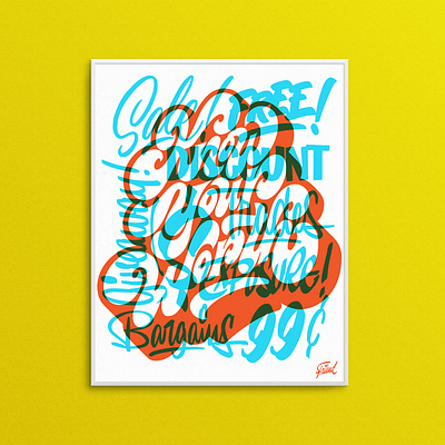 Know Your Worth customlettering design illustration lettering print printmaking risograph screenprint typography