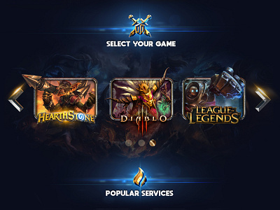 Game Web Ui blizzard blizzard entertainment diablo game art game ui game website hearthstone lol