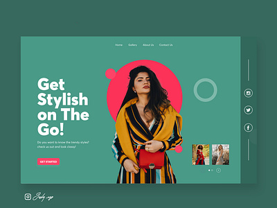 Fashion ui uidesign