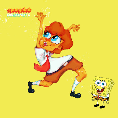 Spongebob fan-art challenge characterdesign colorful creative fan art illustration