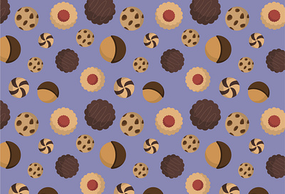 cookie pattern colorfull cookie design illustraion illustration illustration art pattern pattern design