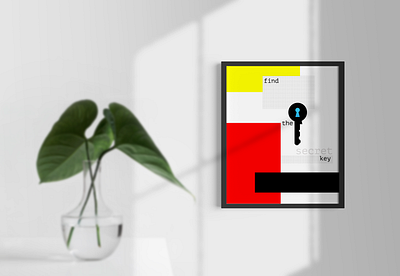 Secret key abstract abstract art abstract design color concept art design design art design graphic designer designs graphic graphicdesign illustrator key keys minimalism minimalist posters print secret