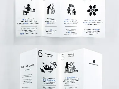 credo card copywriting design illustration logo