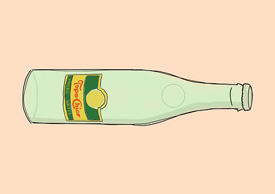 WIP - Topo Chico Illustration :) digital art illustration popart procreate