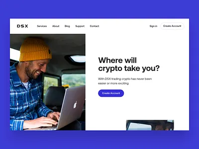 DSX Homepage animation clean cryptocurrency design fintech modern responsive design responsive web design responsive website site design ui ux web web design webdesign website website design websites webui webuiuxdesign