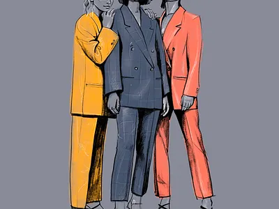 Fashion illustration of a girl in costumes clothing brand costume design fashion fashion brand fashion design fashion illustration girl illustration graphic arts illustration