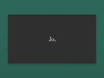 Jo. Bar de quartier bar concept dark dayliui homepage lifestyle swiss ui ui animation