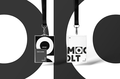 MOOLT Badge badge black and white branding circle logo logotype square