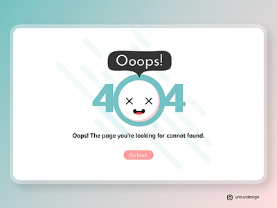 404 Page - Daily UI 008