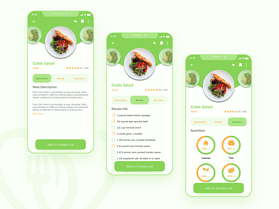 Healthier App dishes dribbble best shot food food and drink food app foodie health app healthy food mobile app design nutrition nutritionist product design recipe app recipes restaurant restaurant app ui ux design user experience design user interaction user interface design