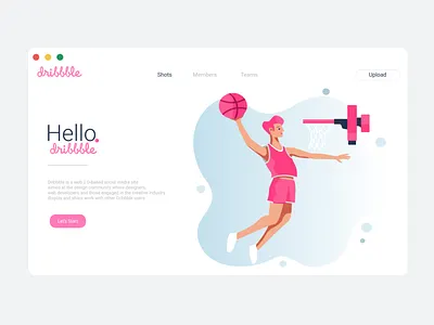 Basket ball dribbble baseball design dribble pink product product design ui ui design uidesign uiux user experience user interface ux ux design web design