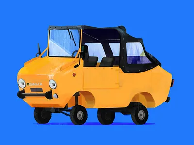 Little Cars series. Ferves Ranger 2d 2d art art artwork cars colors concept illustration vehicle