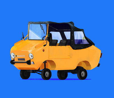 Little Cars series. Ferves Ranger 2d 2d art art artwork cars colors concept illustration vehicle