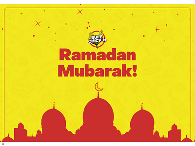 Ramadan Mubarak brand design brand identity branding burger burger menu chicken fastfood illustration ramadan ramadan kareem ramadan mubarak ramazan social media social media design