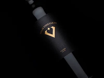 Velis Vineyards logo on wine label best wine label jordan jelev logo strategic branding the labelmaker wine wine branding wine label wine label design wine packaging