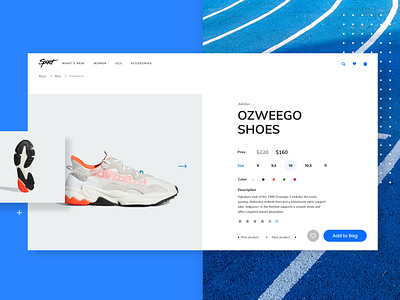 EsportSale WebSite adidas blue and white ecommerce ecommerce design responsive design shoes shop sport sportwear store ui uidesign web webdesign website concept website design