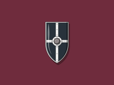 Medieval Shield Flat Illustration digital illustration flat flat design flat illustration flat illustrations flat illustrator flatdesign illustration illustration art illustration design illustration digital illustrations medieval protection shield simple simple illustration weapon