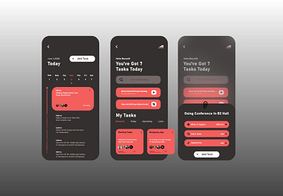 Task Box / Main app black branding design illustration illustrator list list page logo task task list task management ui ux vector web