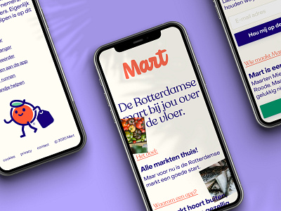 Mart — Onboarding website app brand branding design ui ux web