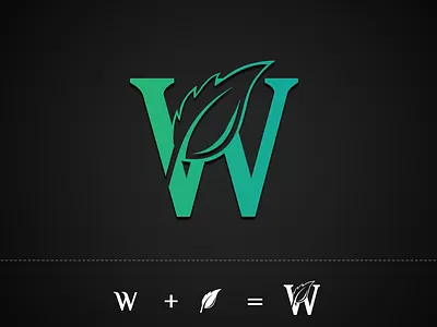 W + Leaf Logo Design brand identity branding branding design design illustration logo logo design logodesign logodesignchallenge logodesigner logodesignersclub logodesigns logodesinger logos logotype modern vector