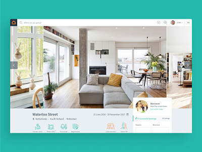 Housing Anywhere — UI design design flat housing platform rental ui ux web
