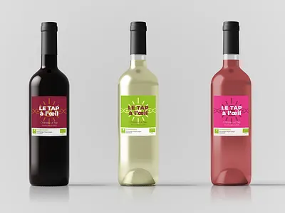 Wine labels bergerac france label labeldesign wine