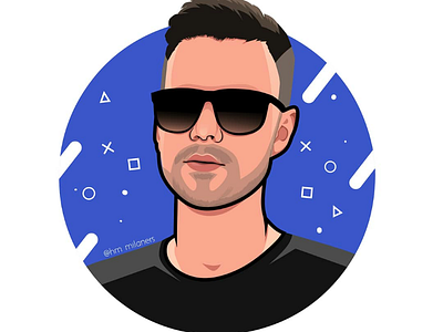 Vector Art art artwork cartoon character commissionopen digitalart drawing illustration portrait vector vectorartist vexel
