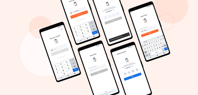 GoIbibo Onboarding Redesign app bright design goibibo happy mobile mobile app onboarding onboarding ui orange otp redesigned travel app ui ux vector