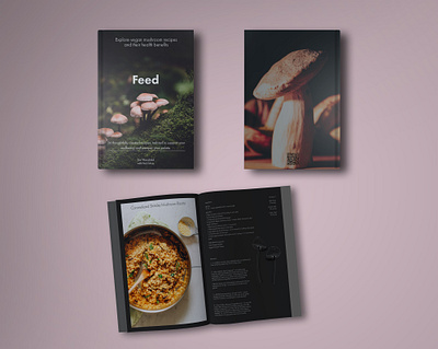 Feed Mock Up book cover editorial design mock up photoshop