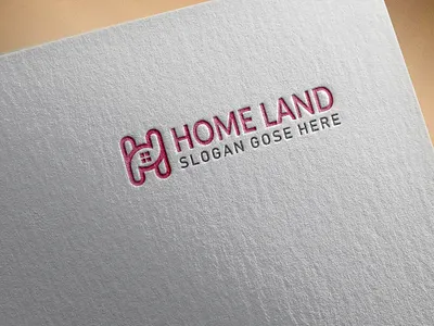 H letter logo buliding contracting contraction flat flatdesign hletter hletterlogo hlogo home lettering logos