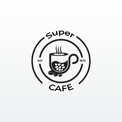 Cofeshop logo cofeshop flat logo logodesign logos logotype minimal minimalist shope