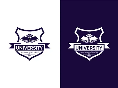 Education logo fiverr flatdesign lettering logo logo design logotype schoollogo unique logo university