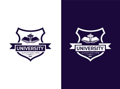 Education logo fiverr flatdesign lettering logo logo design logotype schoollogo unique logo university