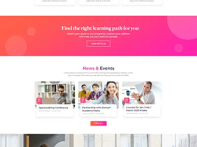 Education LSET branding education logo idea website website design