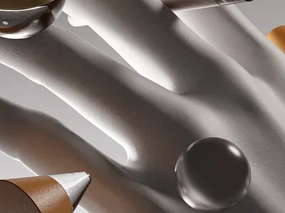 Magic Hand 3d 3dfordesigners behance behance project blender 3d composition cycles render pbr render rendering visualgraphic