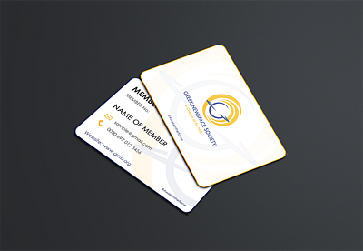 GrNSS Card Member card card design cards design digital dribbble greek membership membership card newspace space