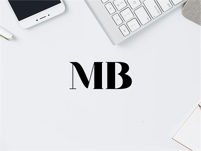 MB Logo brand branding clothing elegant fashion fashion brand graphic design logo logotype mb minimalist monogram store