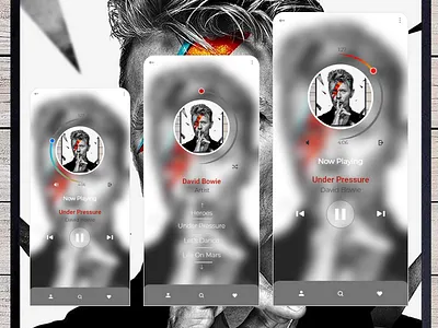 Daily UI #009 Music Player app daily 100 challenge dailyui design designer mp3 player music uidesign uxdesign uxui