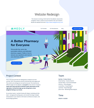 Website Redesign product design uxui website design