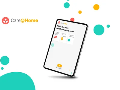 Car@Home | speech interaction-based application app design design interaction mobile design people care speach ui ui design ux ux design
